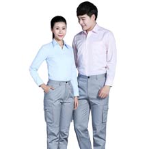 時(shí)尚翻領(lǐng)長(zhǎng)袖襯衫ZL0018