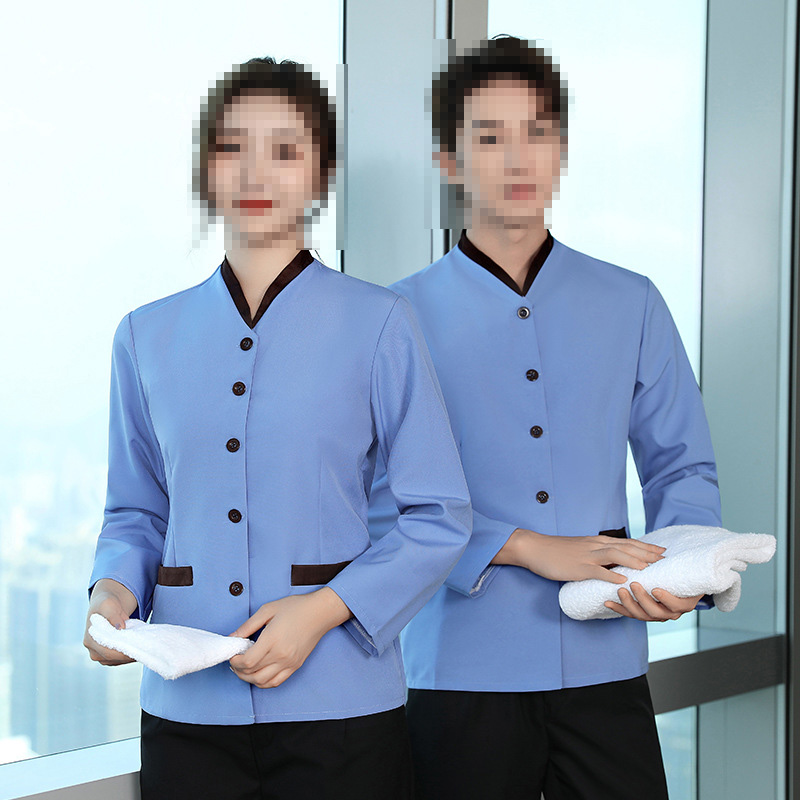 酒店保潔服1001