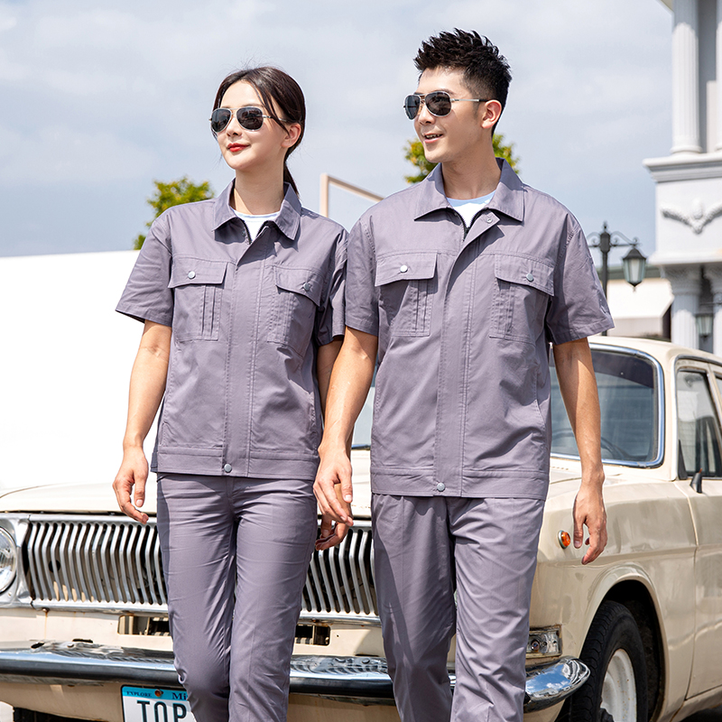 夏季純棉工作服6013